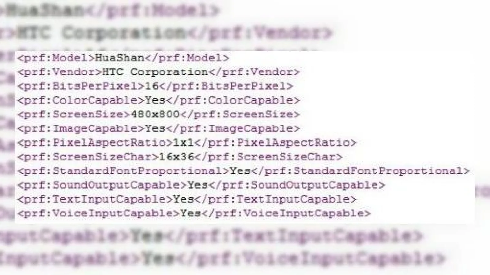 Noi terminale HTC scapa pe web: Hengshan si Huashan, ruleaza Windows Phone 7
