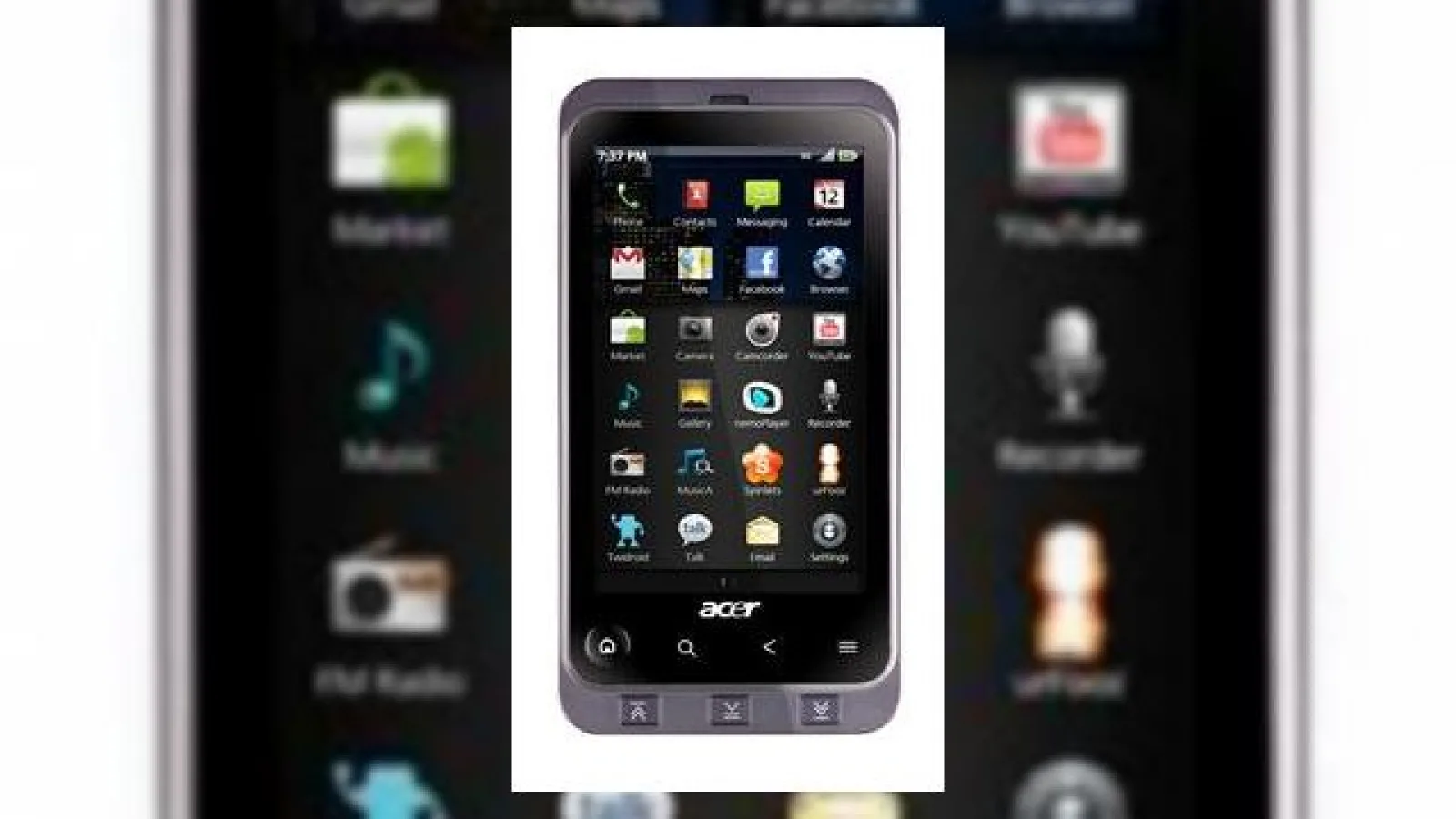 Acer Stream, telefonul Android cu procesor de 1 GHz, prezentat oficial (Video)