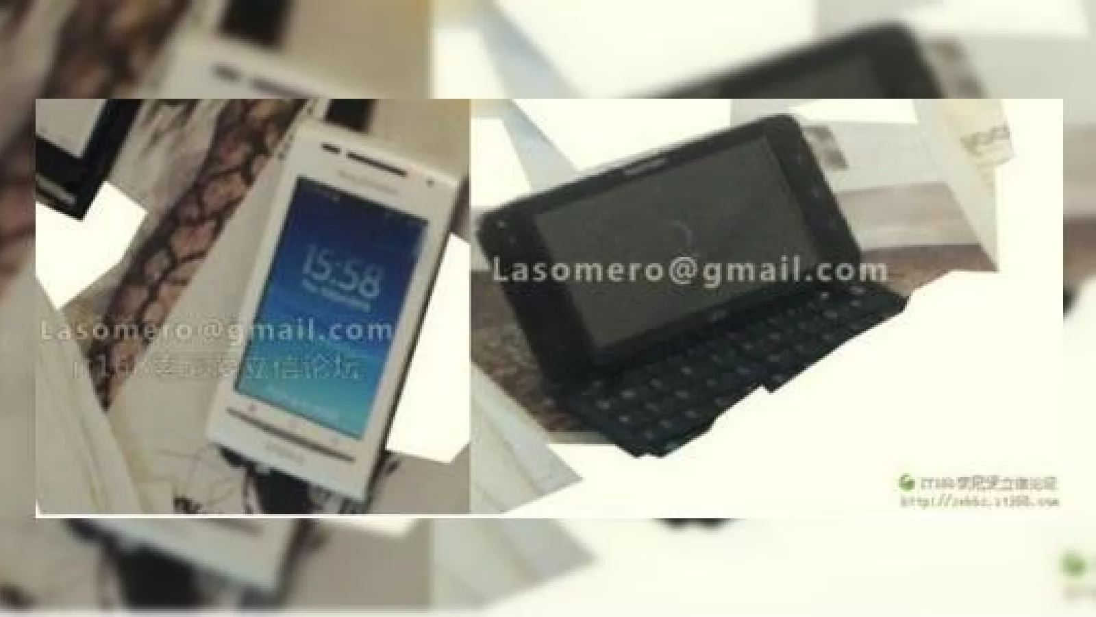 Sony Ericsson Shakira si un smartphone/MID misterios scapa pe web