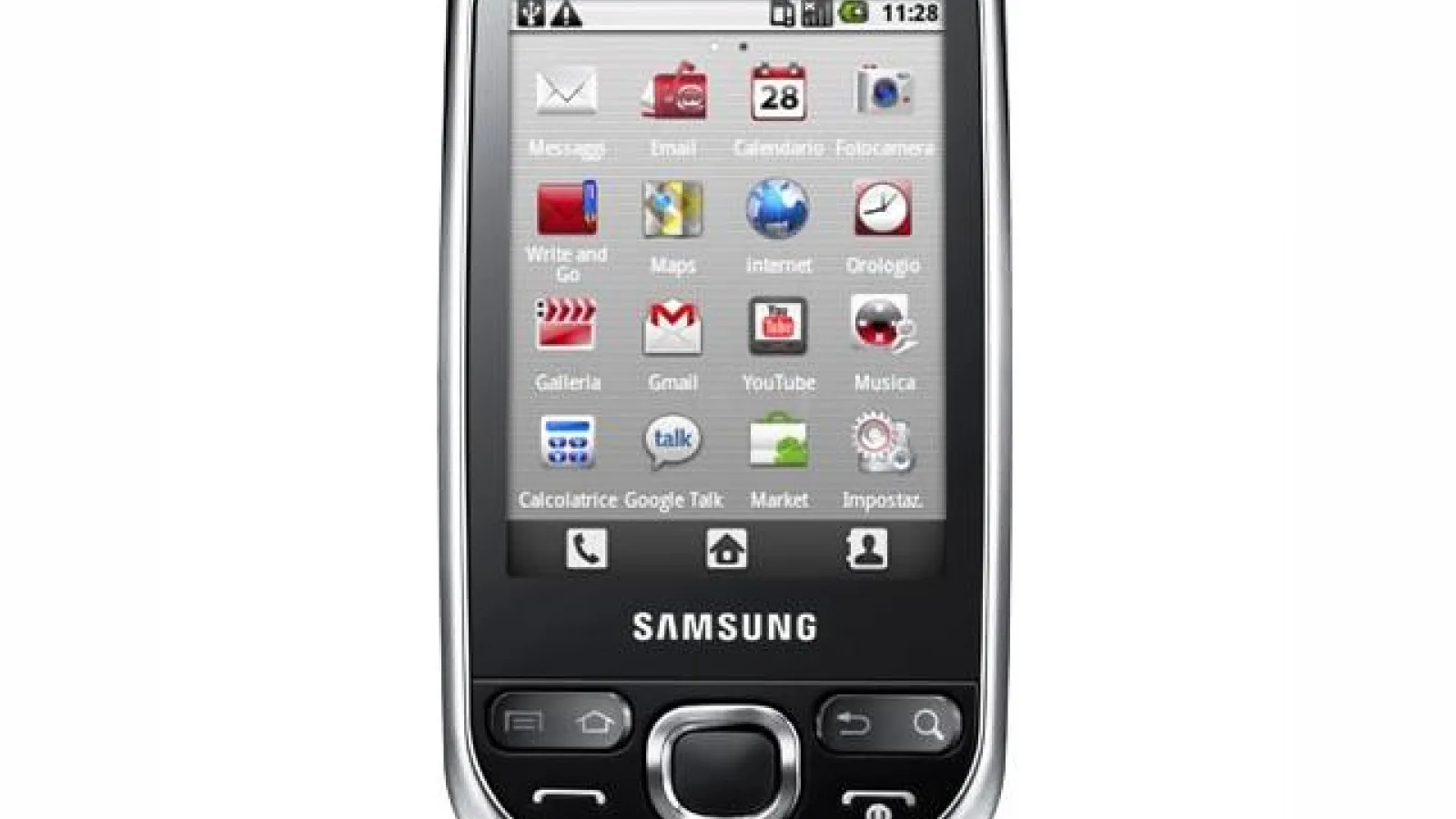 Samsung Galaxy 5 (I5500), vandut in Italia drept Corby Smartphone