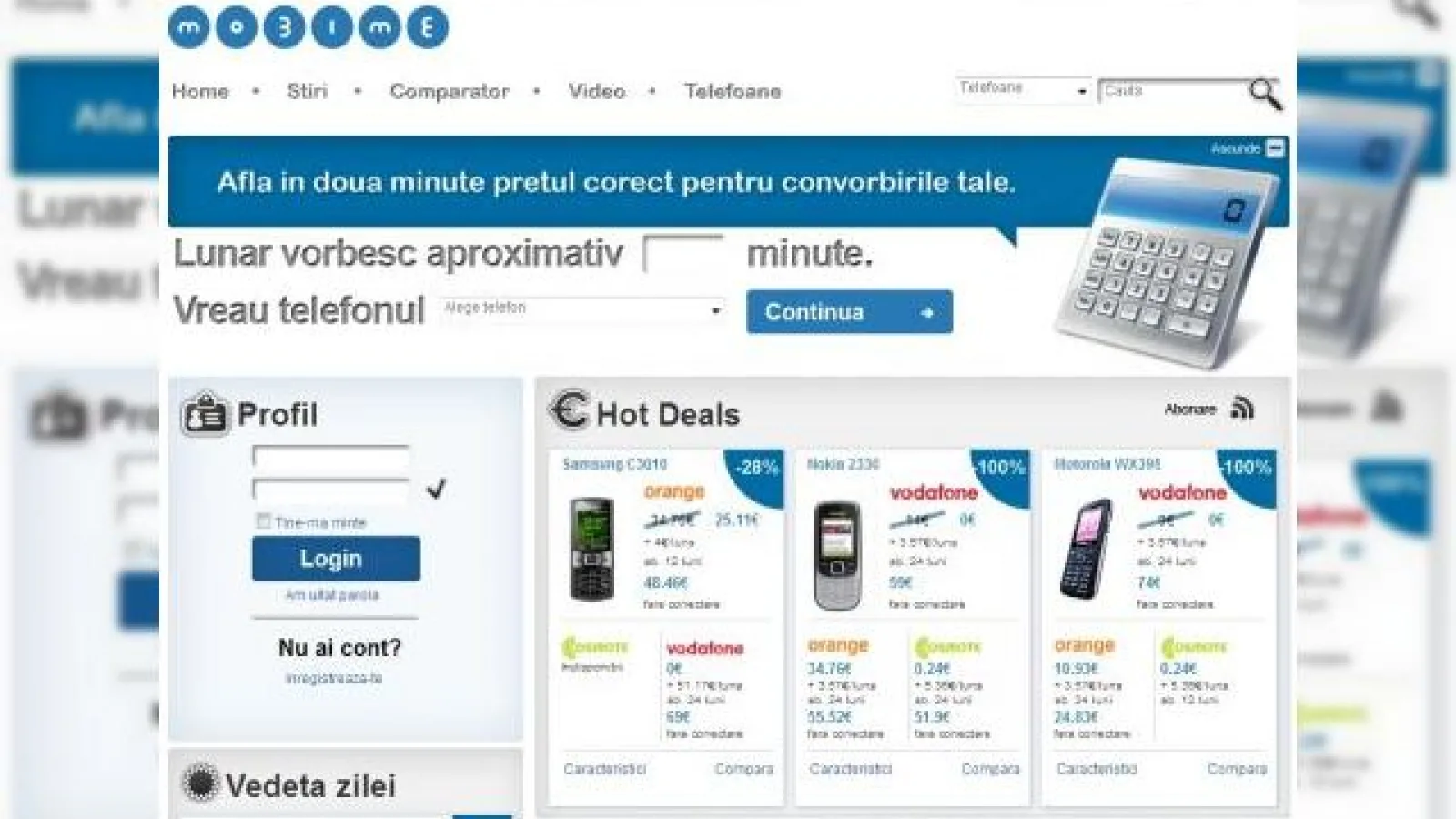 Mobime.ro te sfatuieste ce telefoane poti cumpara de la operatori in oferta