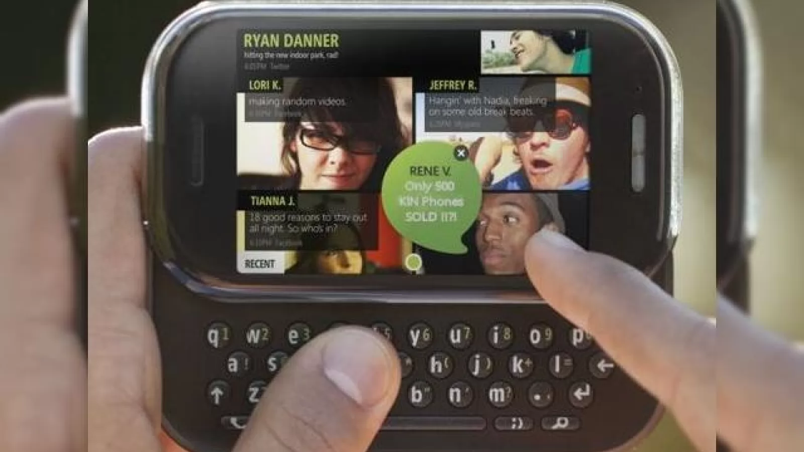 Telefoanele Microsoft Kin un chin? Un esec al companiei din Redmond?