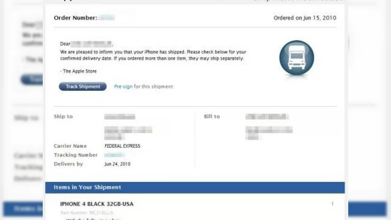 Pre-comenzile lui iPhone 4, livrate acum la domiciliu