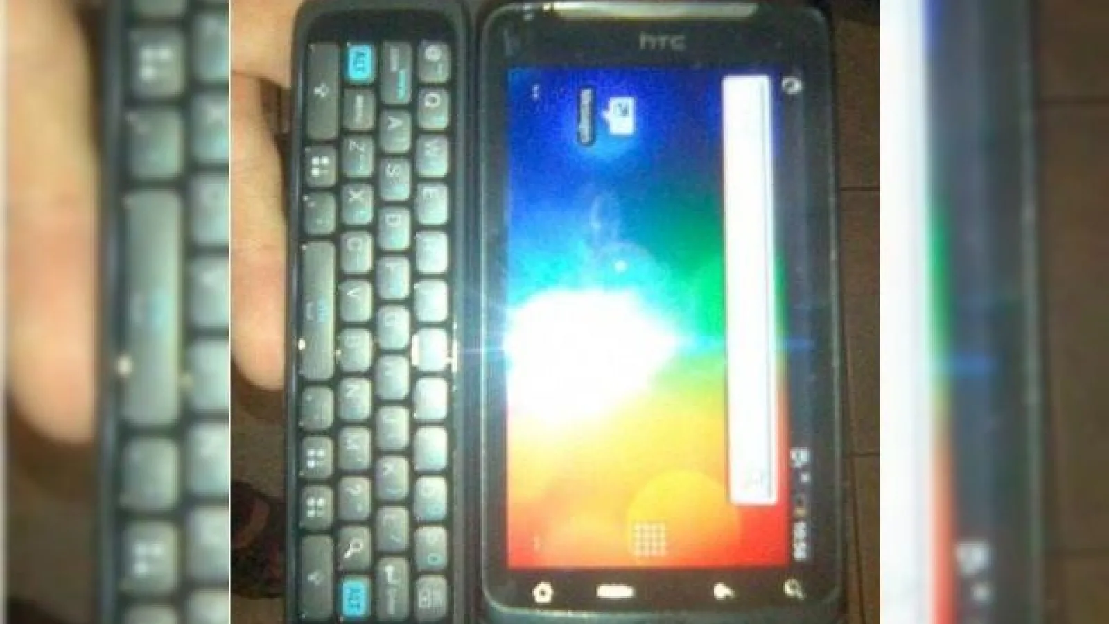 HTC Vision, un smartphone Android full QWERTY scapat pe web