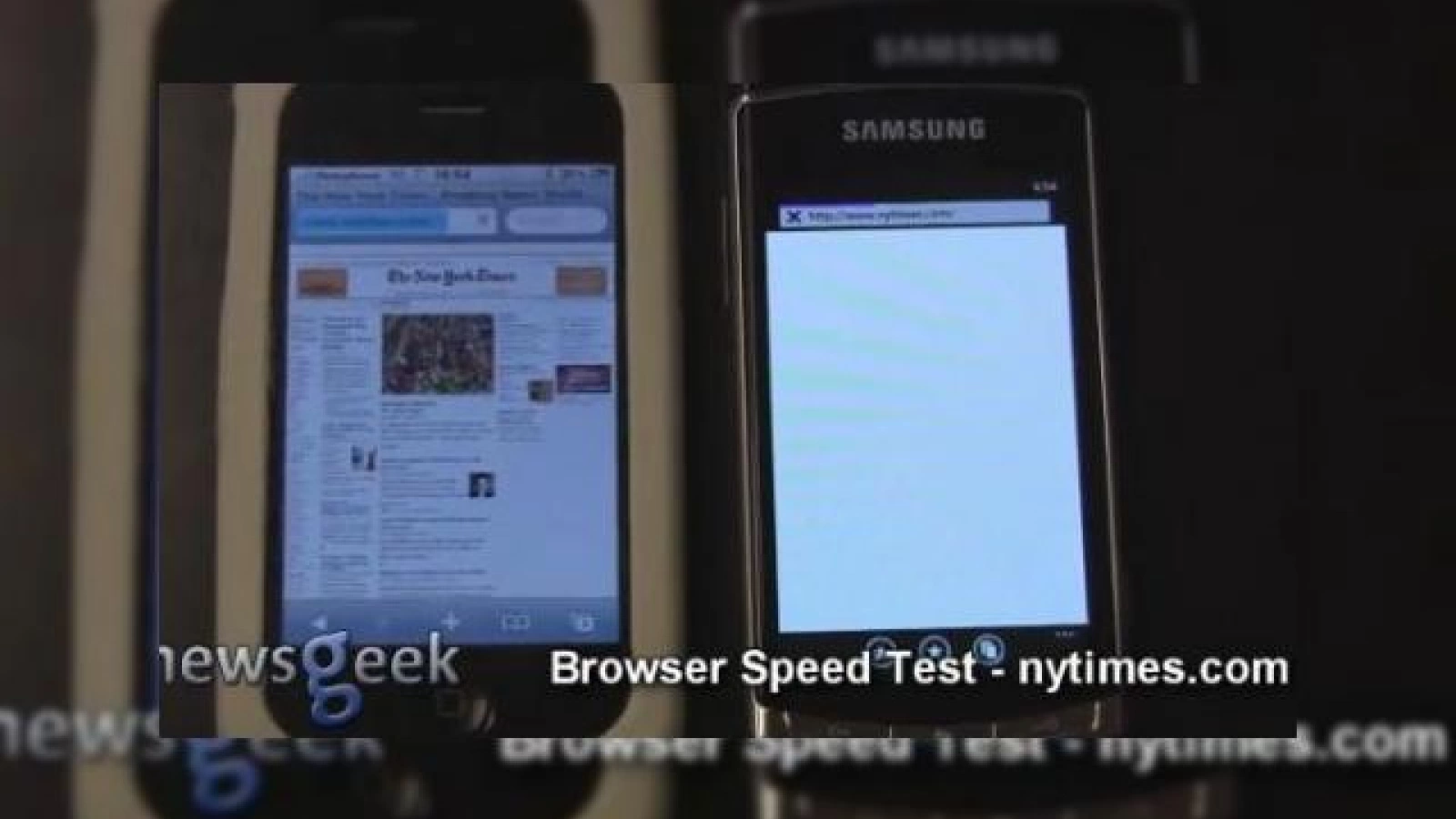 Browserul web din iOS 4 versus IE Mobile din Windows Phone 7 (Video)