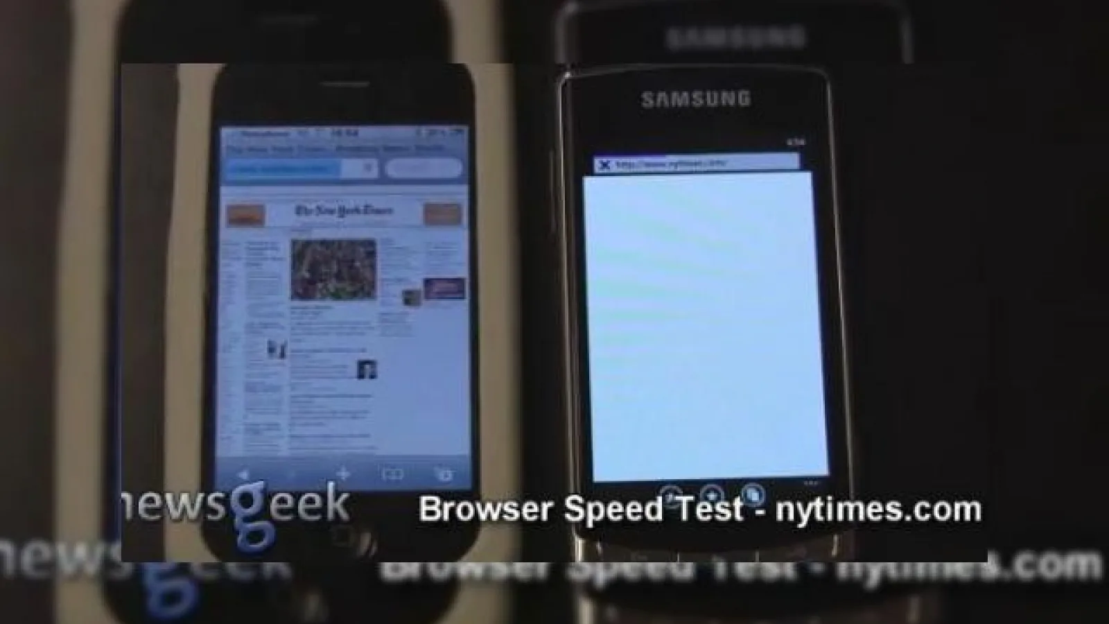 Browserul web din iOS 4 versus IE Mobile din Windows Phone 7 (Video)
