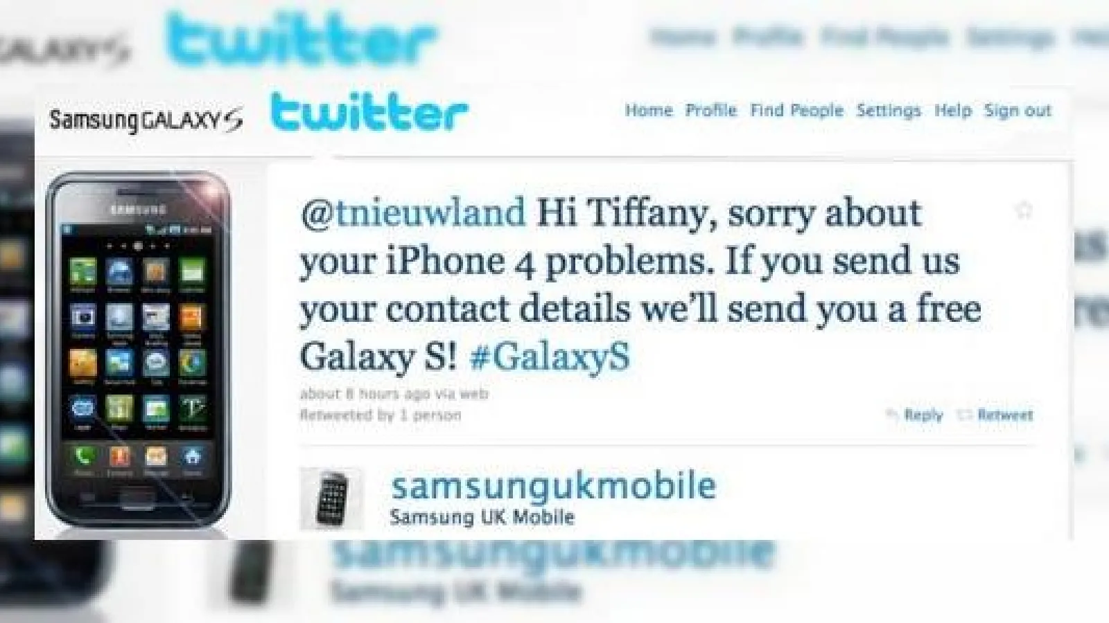 Samsung ofera smartphone-uri Galaxy S posesorilor nemultumiti de iPhone 4