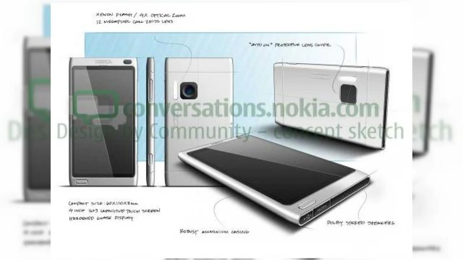 Nokia prezinta schitele viitorului sau smartphone: tu alegi designul!