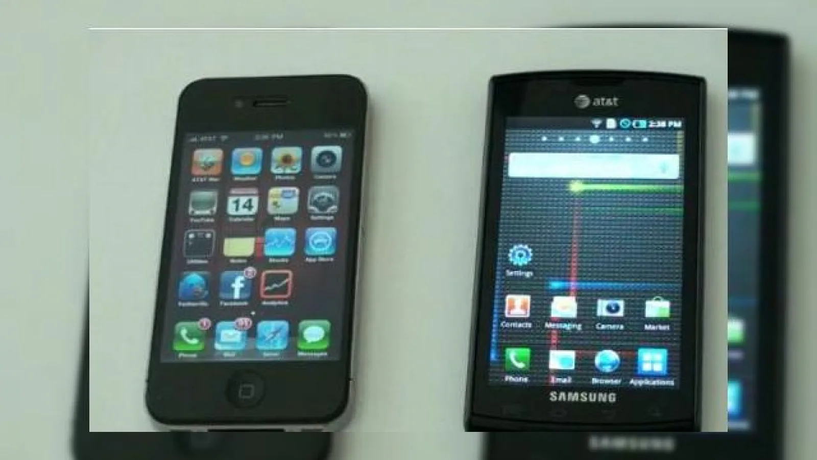 iPhone 4 versus Samsung Galaxy S: duelul display-urilor (Video)