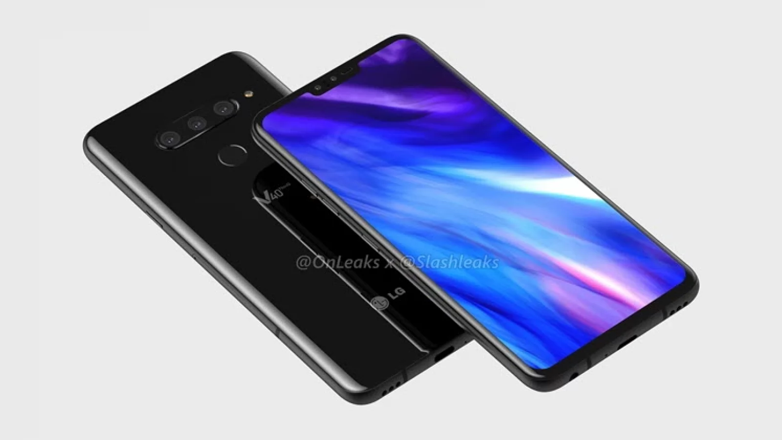 LG V40 ar putea adopta o diagonală de 6.3 inch; Îl vedem astăzi într-o serie de randări detaliate