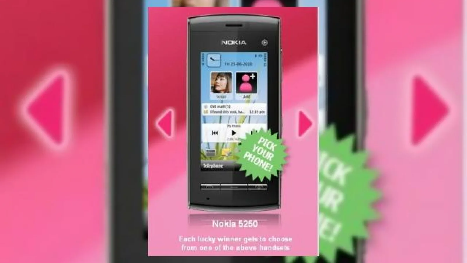Nokia 5250 isi face aparitia intr-o prima imagine scapata pe web