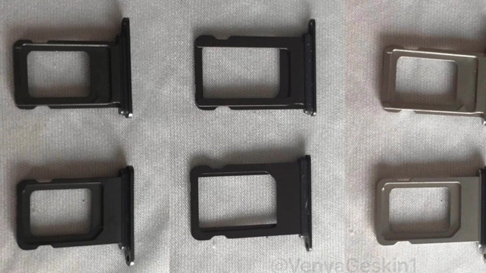 iPhone 9 își dezvăluie variantele de culoare prin intermediul unor fotografii ale SIM tray-ului; Se confirmă și suportul pentru două cartele