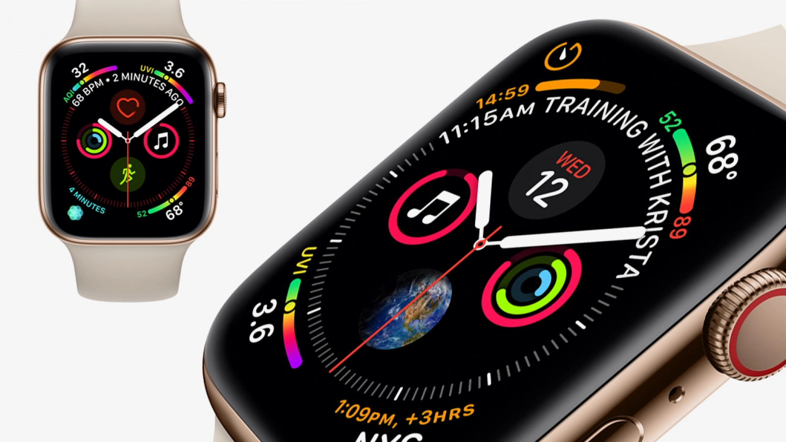 Apple Watch Series 4 este cel mai bine dotat ceas din lume, are EKG, ecran mai mare cu 30%