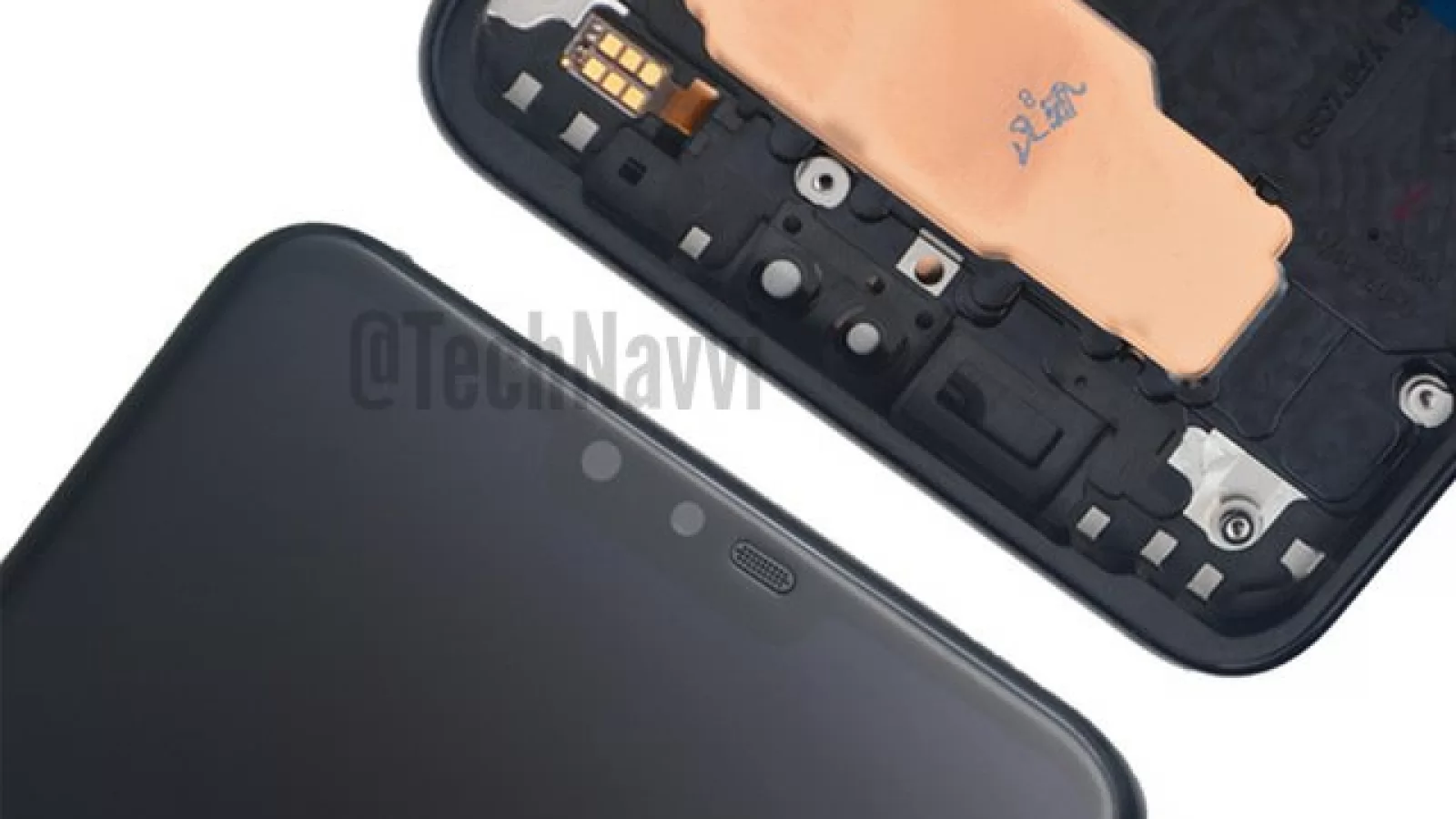 LG V40 ThinQ îşi dezvăluie panoul frontal în noi scăpări detaliate