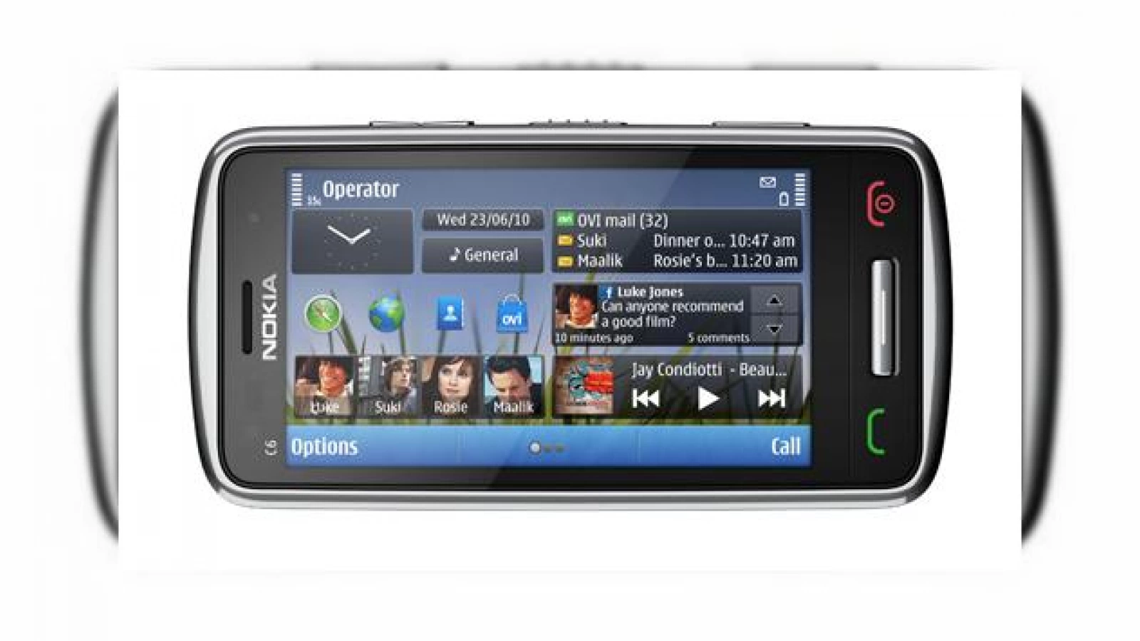Nokia C6, un smartphone mic si stilat, dotat cu noul ecran ClearBlack