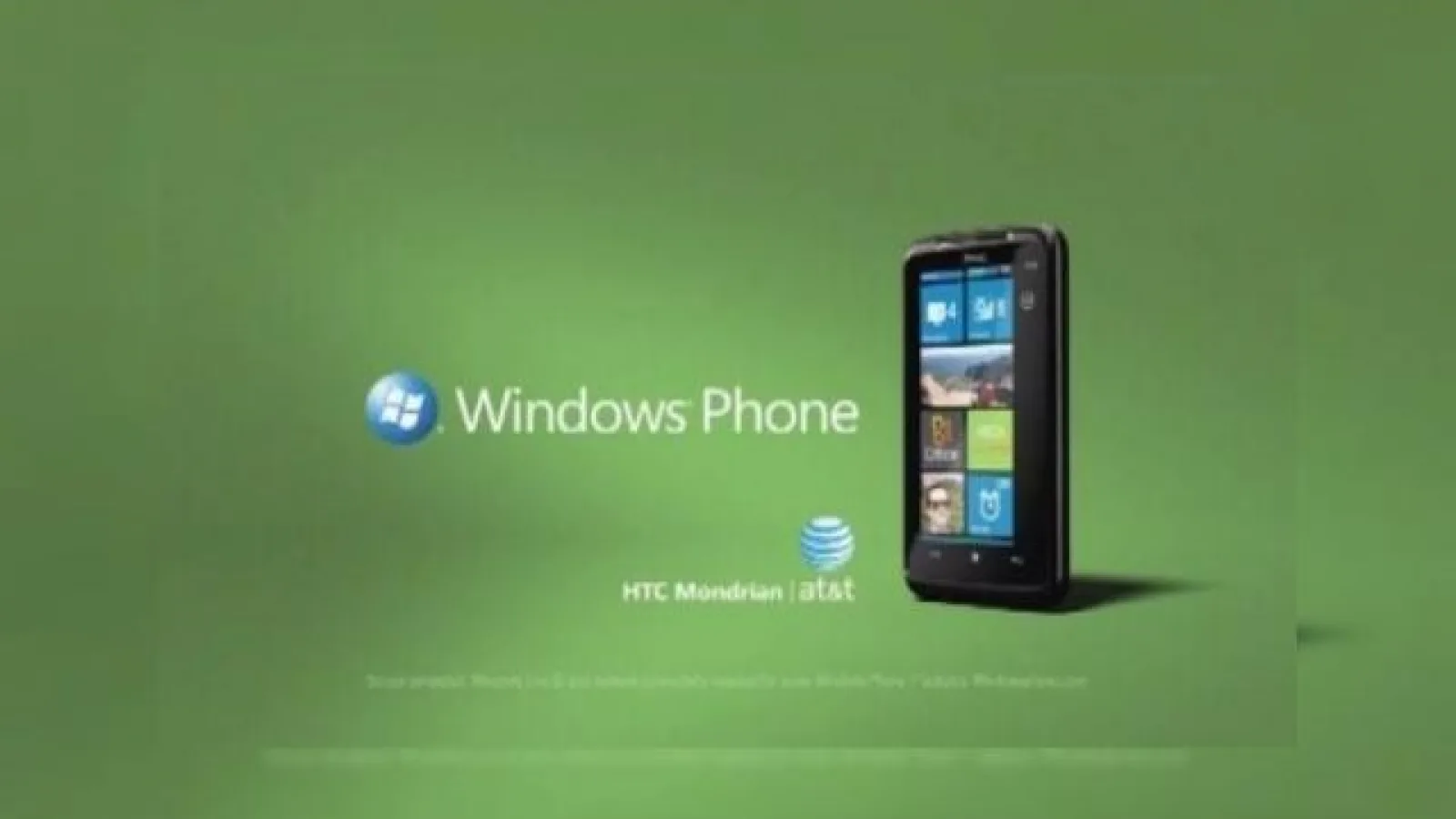 Reclama ciudata la Windows Phone 7; HTC Mondrian isi face aparitia in clipuri promotionale (Video)