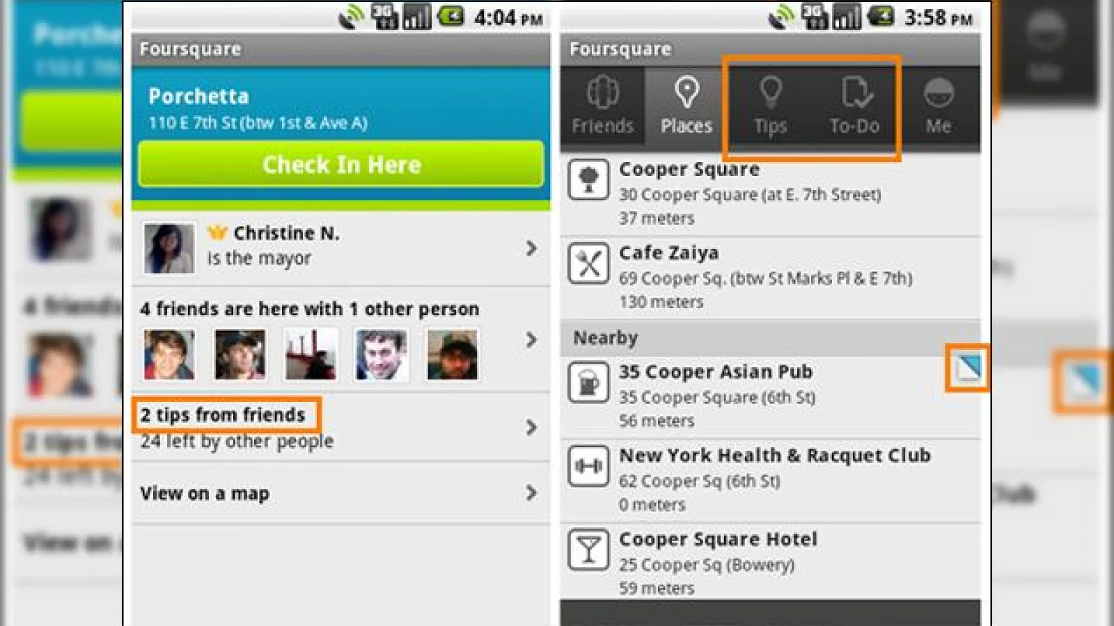 Foursquare 2.0 disponibil acum pe terminalele Android