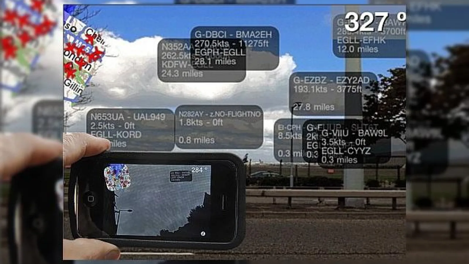 Aplicatie iPhone pentru teroristi?! Softul Plane Finder iti arata pozitia exacta a avioanelor comerciale in zbor