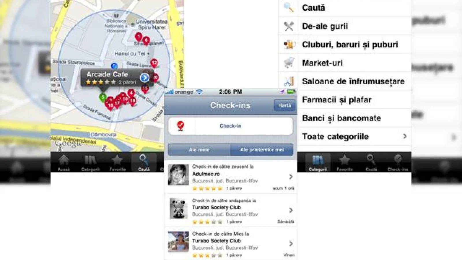 UrboPEDIA, ghidul orasului acum pe iPhone; Foursquare autohton!