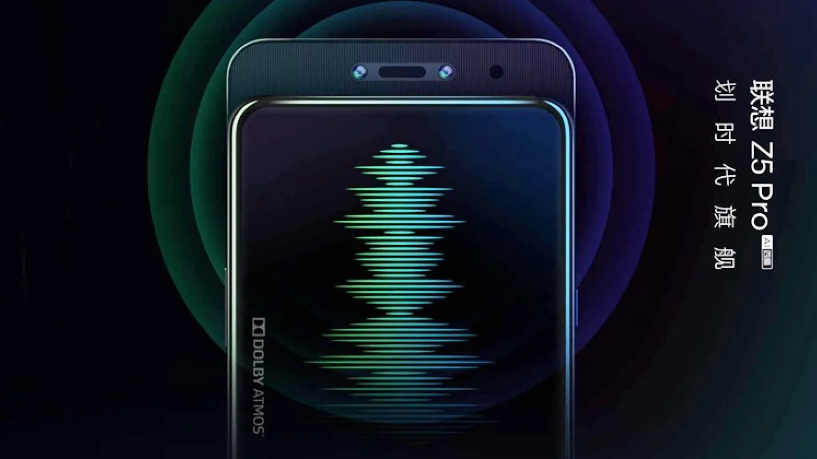 Lenovo Z5 Pro are mecanismul glisant detaliat, împreună cu cipul său special pentru securitate