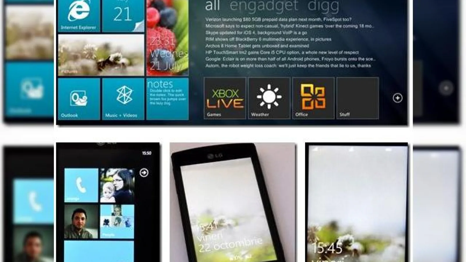 Windows Phone 7, analizat la sange, in premiera in Romania!
