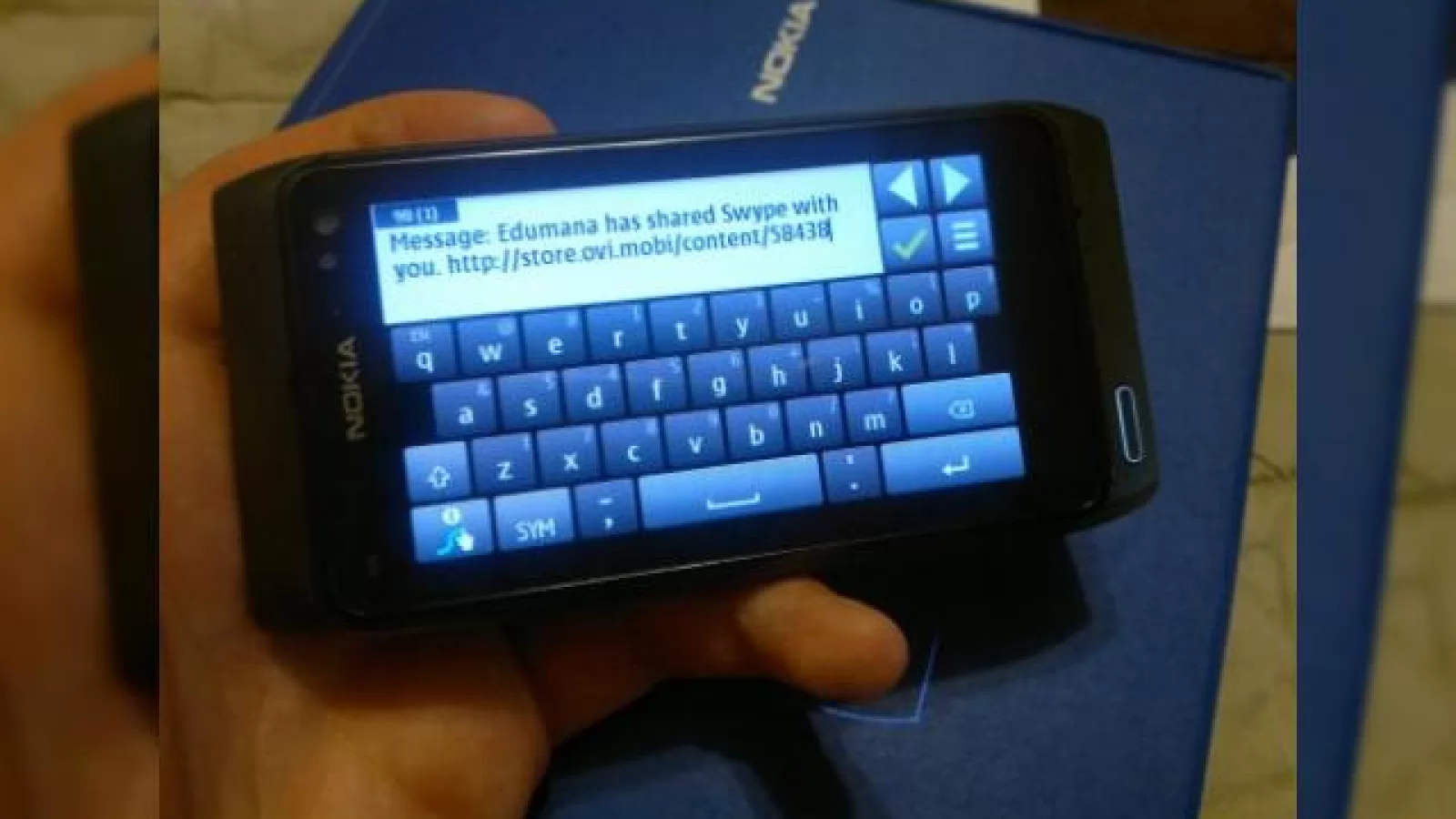 Tastatura Swype, acum și pe Nokia N8 (Video)