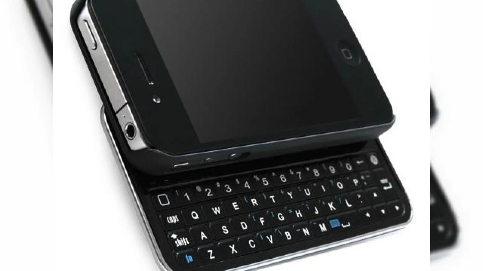 Tastatură fizică pentru iPhone 4, cu ajutorul accesoriului BoxWave