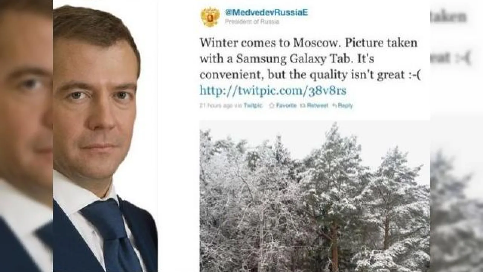 Samsung Galaxy Tab neimpresionant pentru președintele rus Dmitry Medvedev