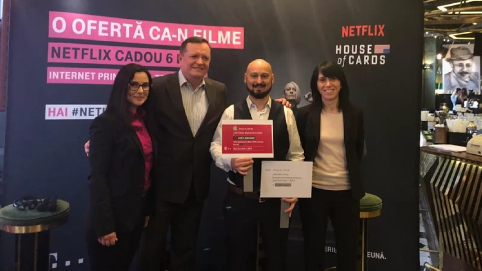 Telekom România îţi oferă 6 luni de Netflix cadou şi anunţă oferta simplificată 5-5-5 euro pentru fiecare serviciu