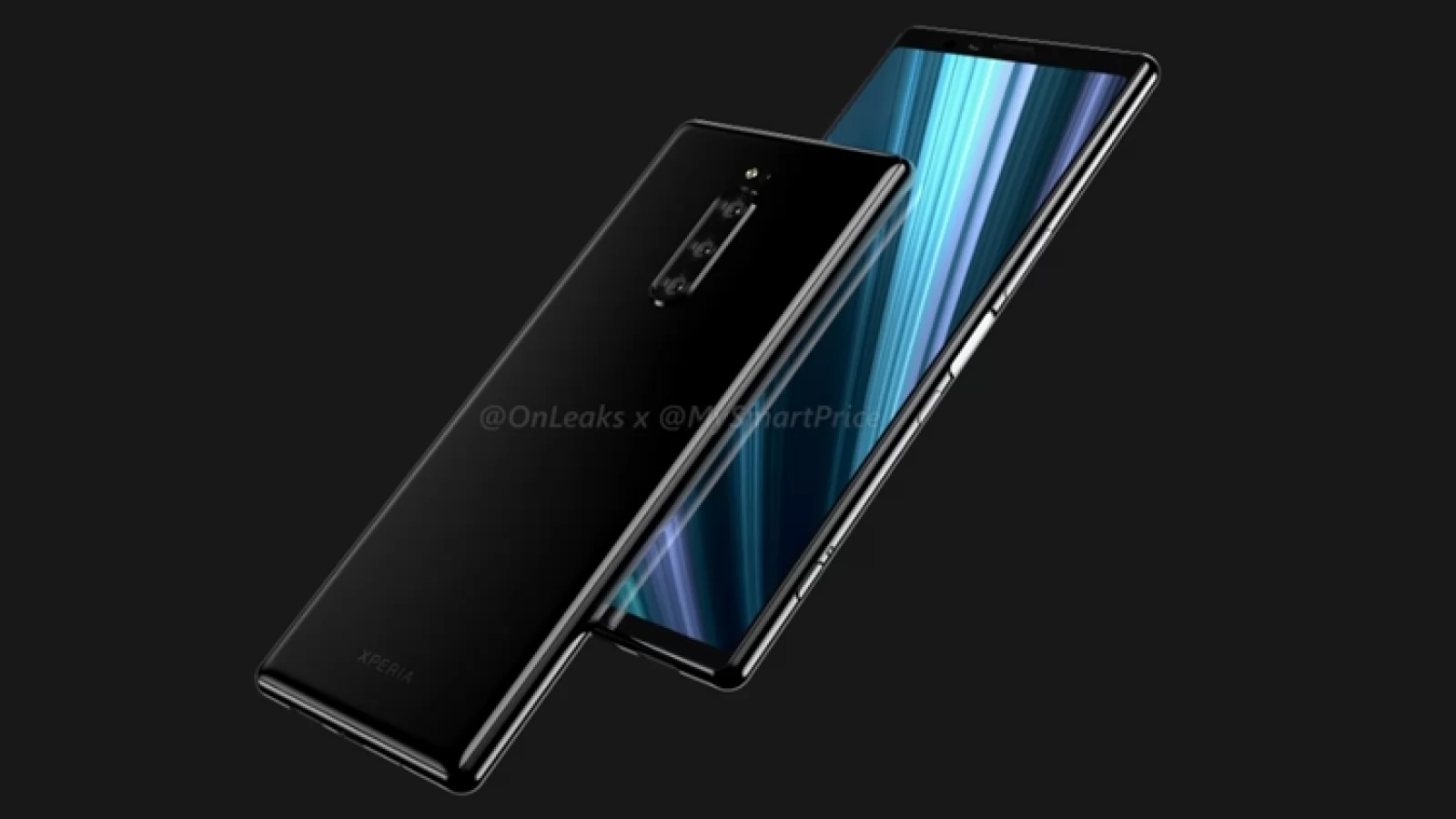 Sony Xperia XZ4 apare în primele randări, cu cameră triplă la posturi; Avem şi un video la 360 de grade
