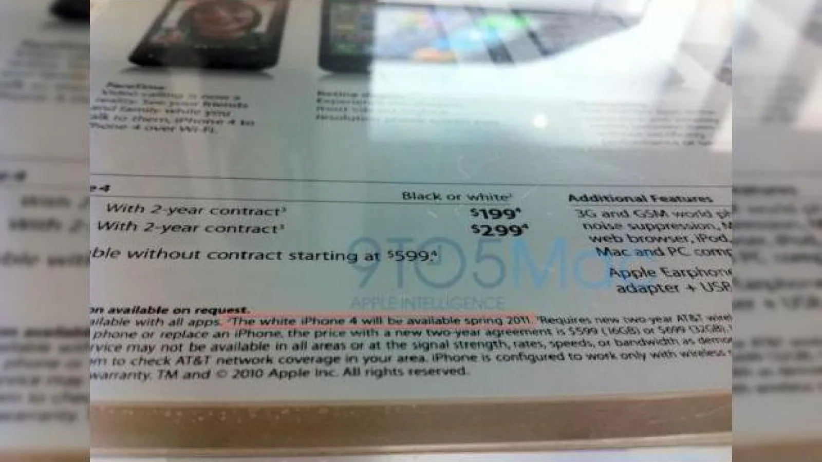 iPhone 4, disponibil În alb din primăvara lui 2011