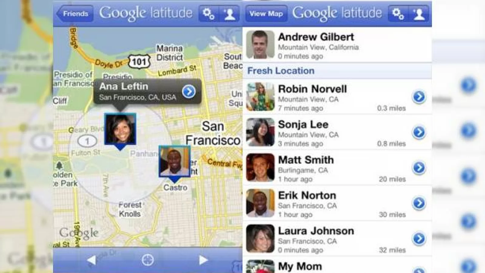 Google Latitude, acum sub formă de aplicație pe iOS, disponibilă În App Store