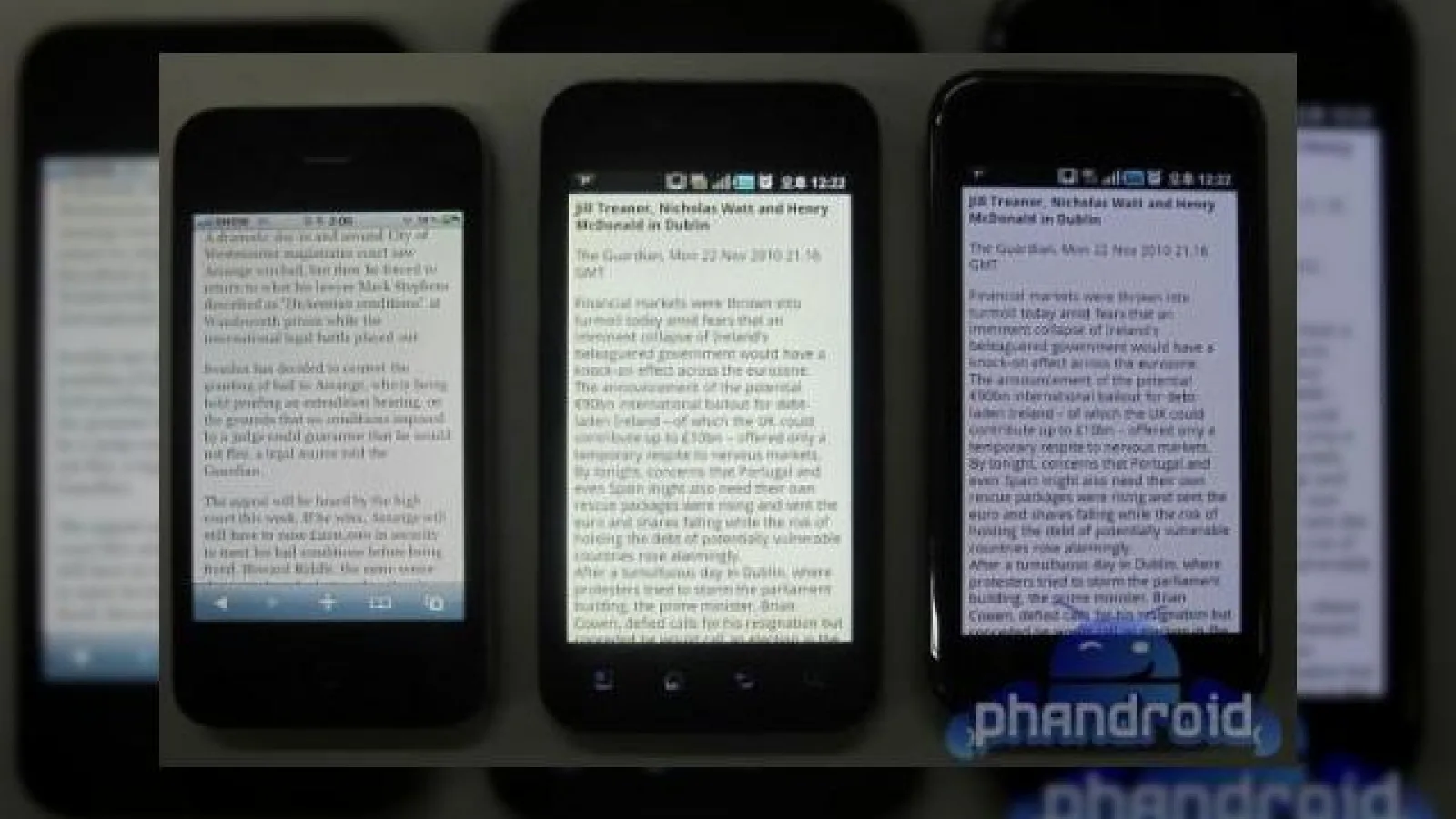 LG B, un super smartphone Android cu ecran mai luminos decât Galaxy S și iPhone 4?