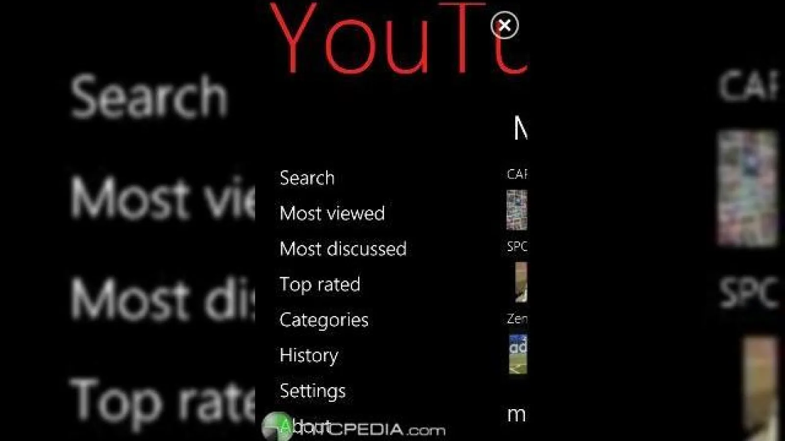 HTC lansează propria aplicație YouTube pentru Windows Phone 7