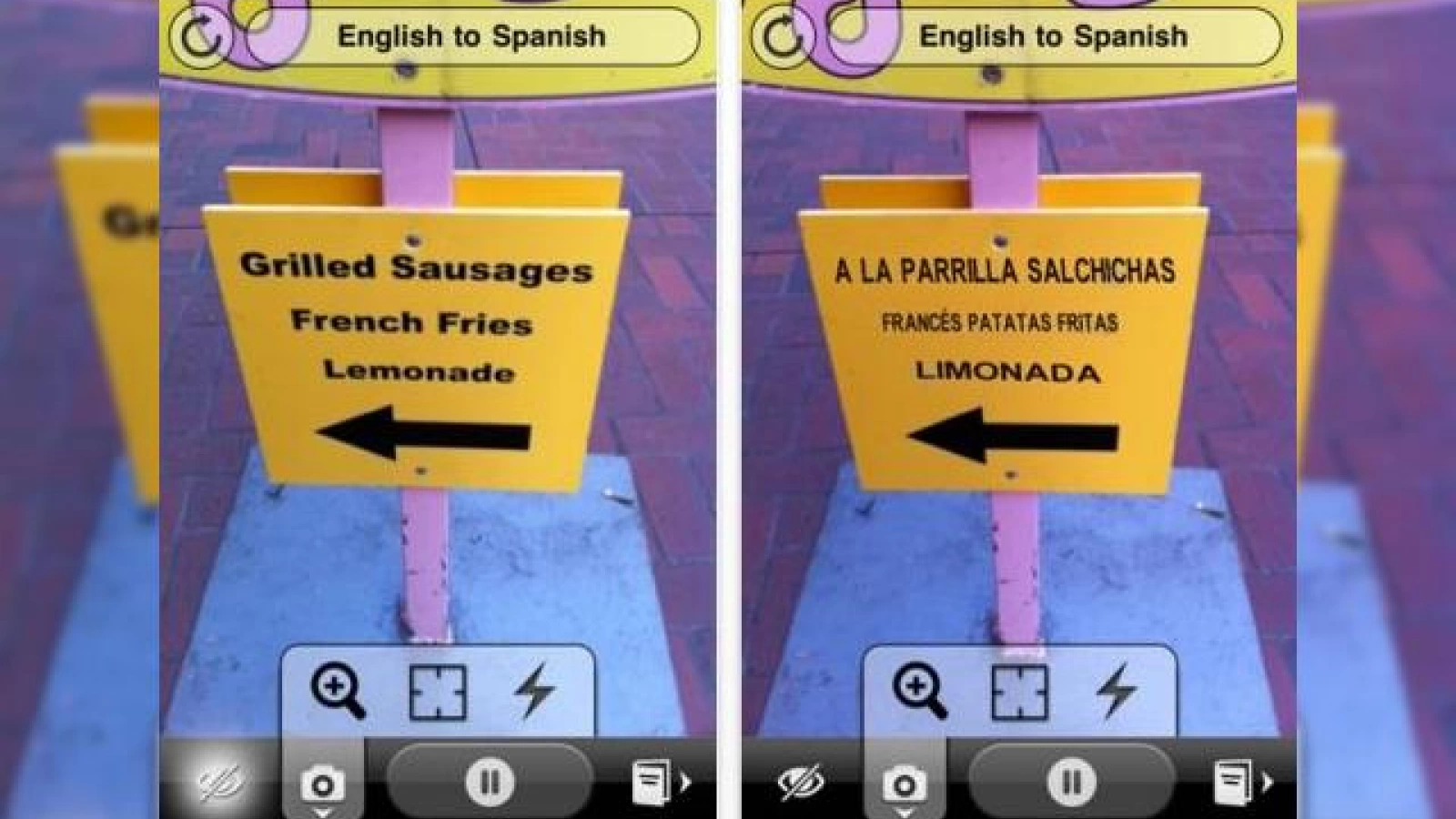 Traducere În timp real cu ajutorul camerei telefonului și a lui Word Lens (Video)