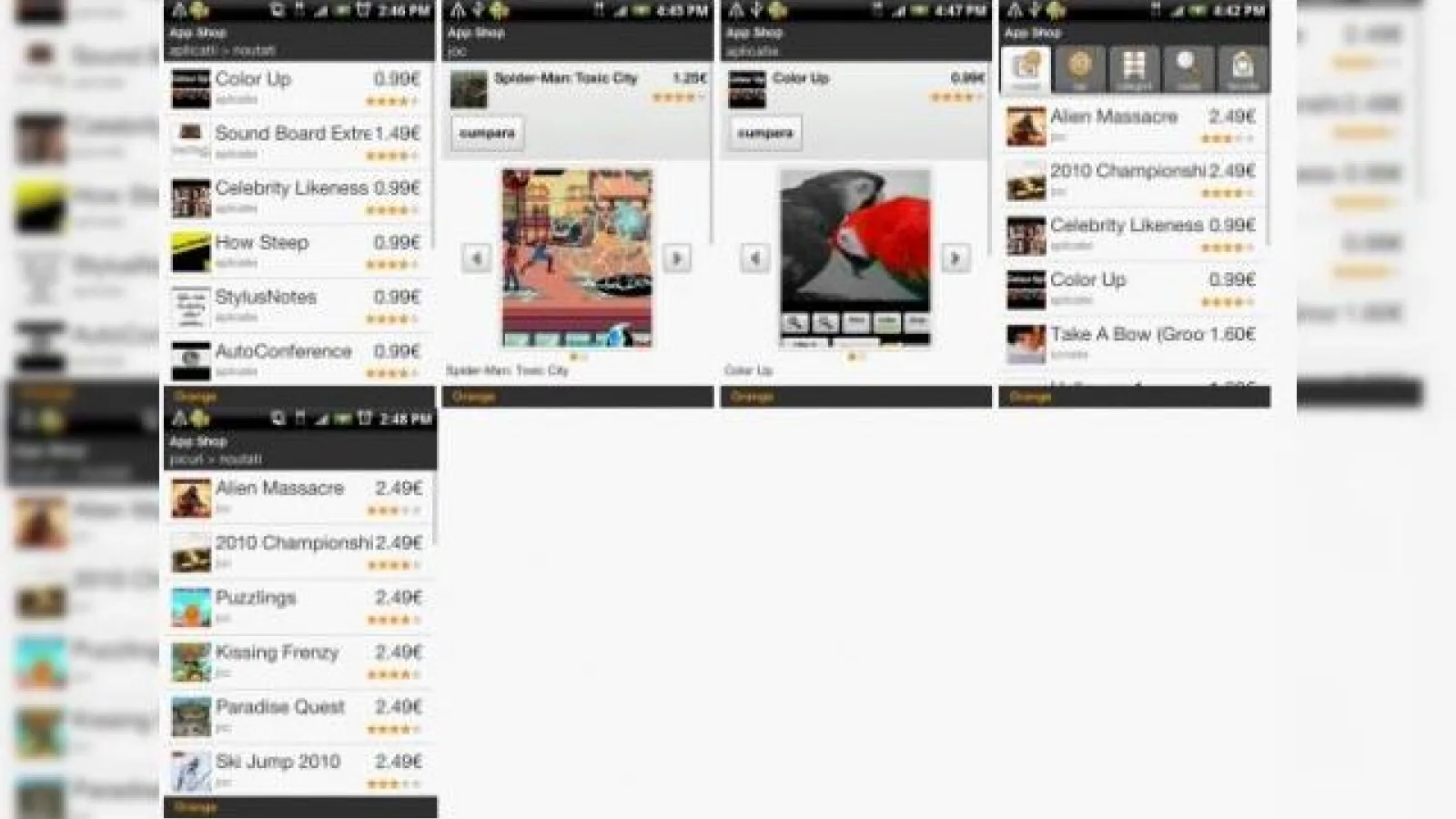 Magazin de aplicații Orange În România - Orange App Shop