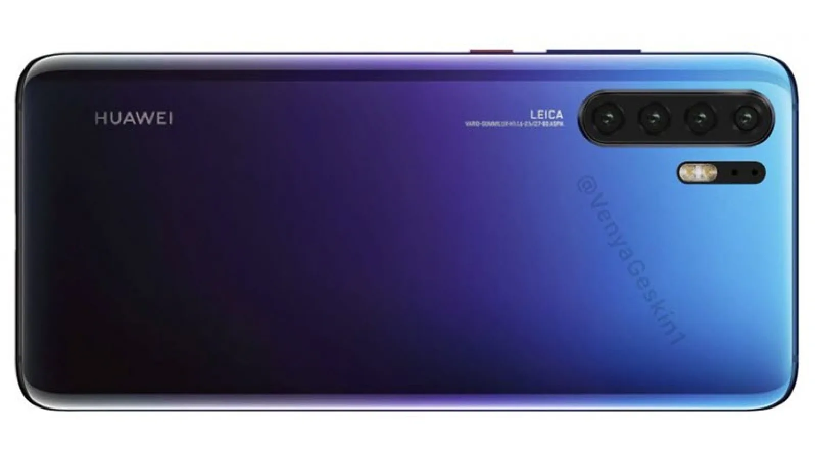Huawei P30 Pro ar putea avea un ecran curbat cu breton; Iată ce ştim despre el + randare Ben Geskin