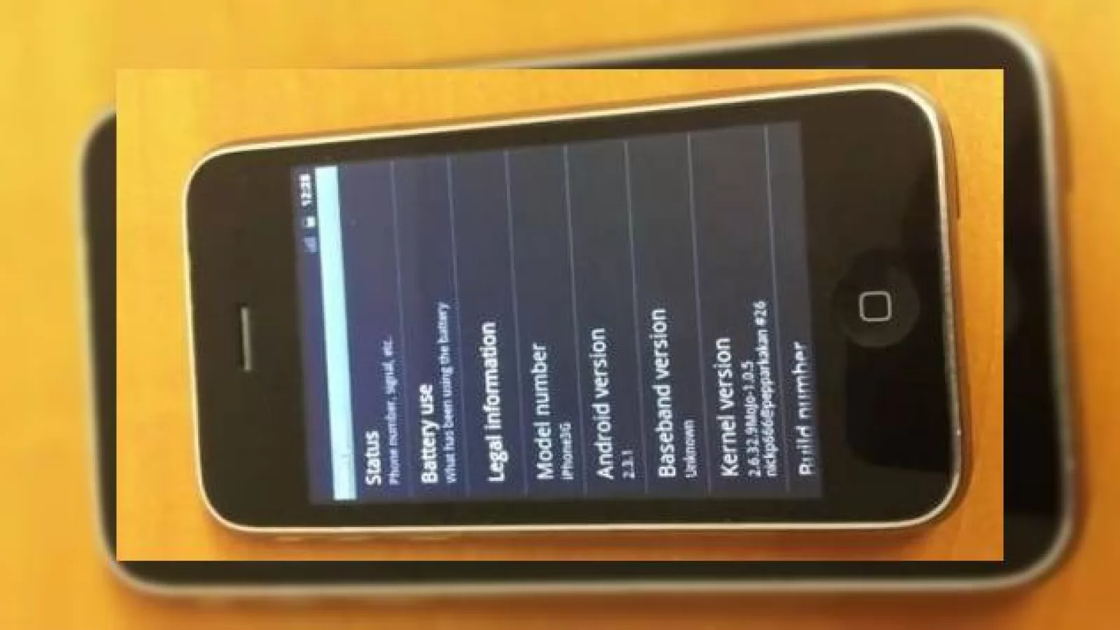 Android 2.3 rulează pe iPhone 3G, avem dovada! (Video)