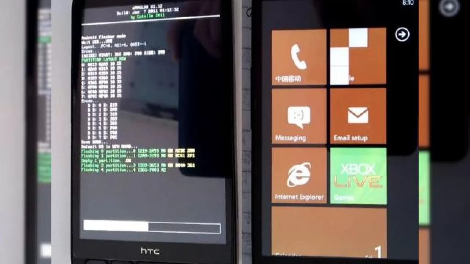 Windows Phone 7 portat pe HTC HD2, acum În varianta finală (Video)