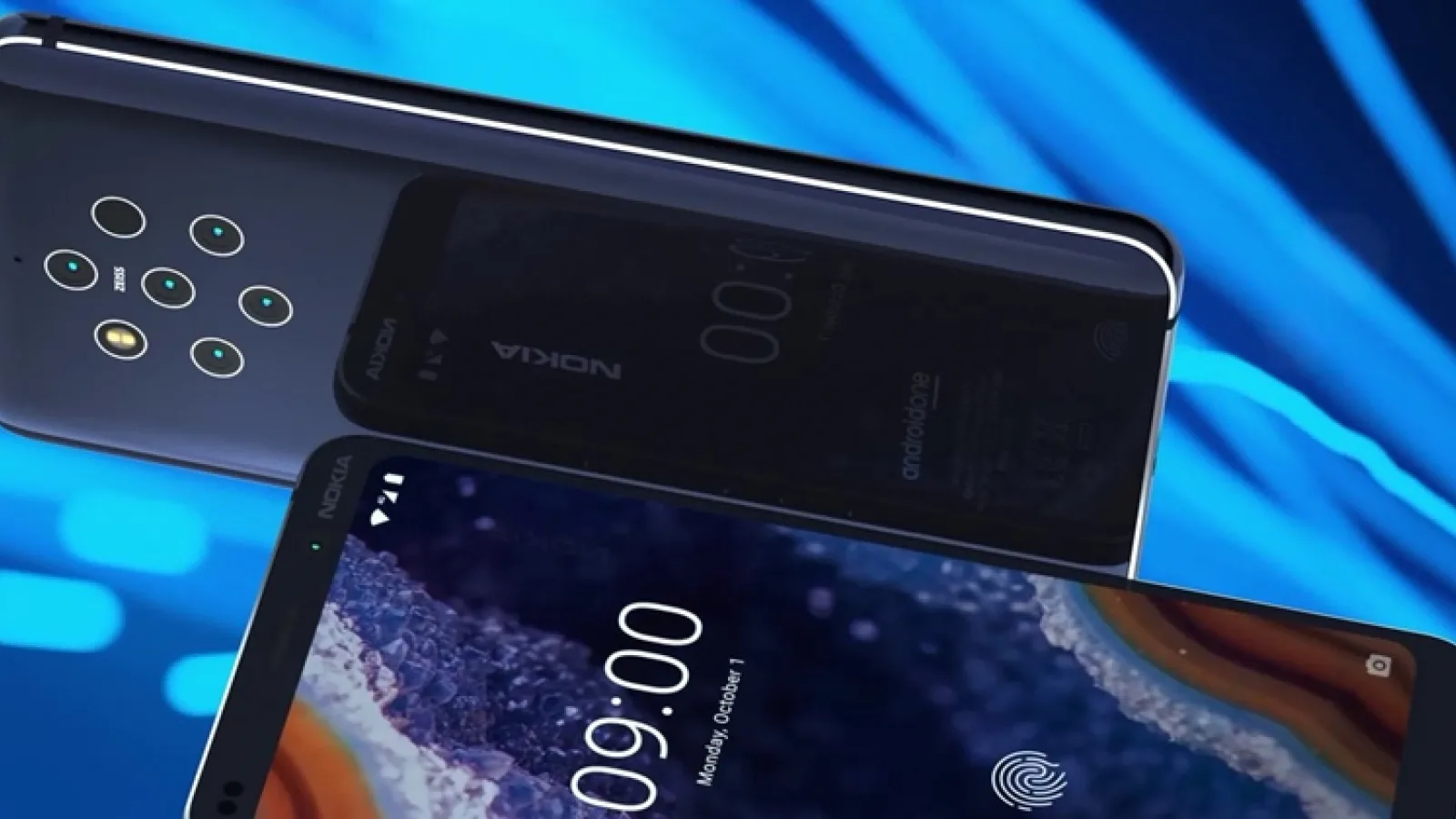 Nokia 9 apare într-un clip video promoțional în care își prezintă cele 5 camere foto cu optică ZEISS; Vedem și o randare de la @evleaks