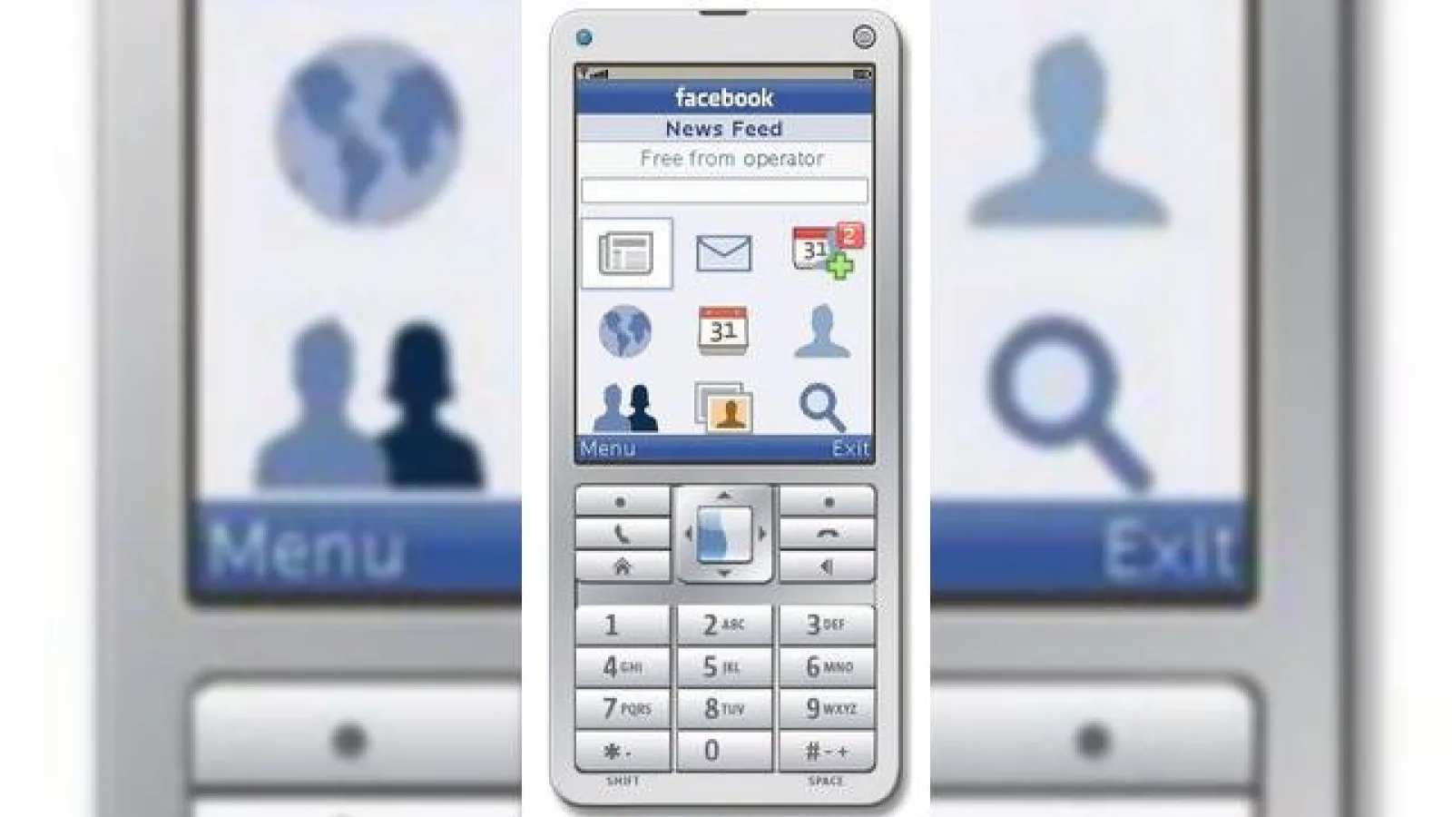 Facebook acum și pe telefoane cu low end, În România prin Vodafone