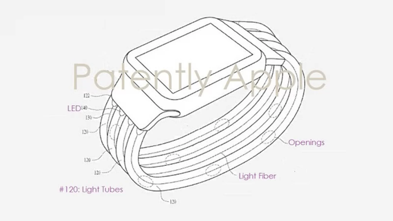 Un nou brevet asociat lui Apple Watch descrie o curea cameleon ce își schimbă culorile în funcție de preferințele utilizatorului