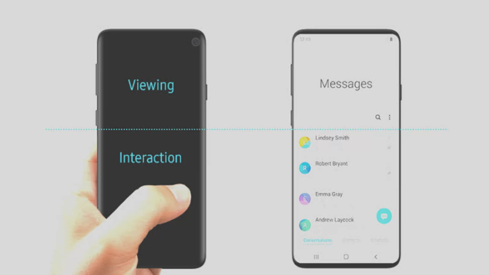 Samsung dezvăluie din greșeală design-ul lui Galaxy S10; Decupajul din ecran pentru camera selfie este confirmat