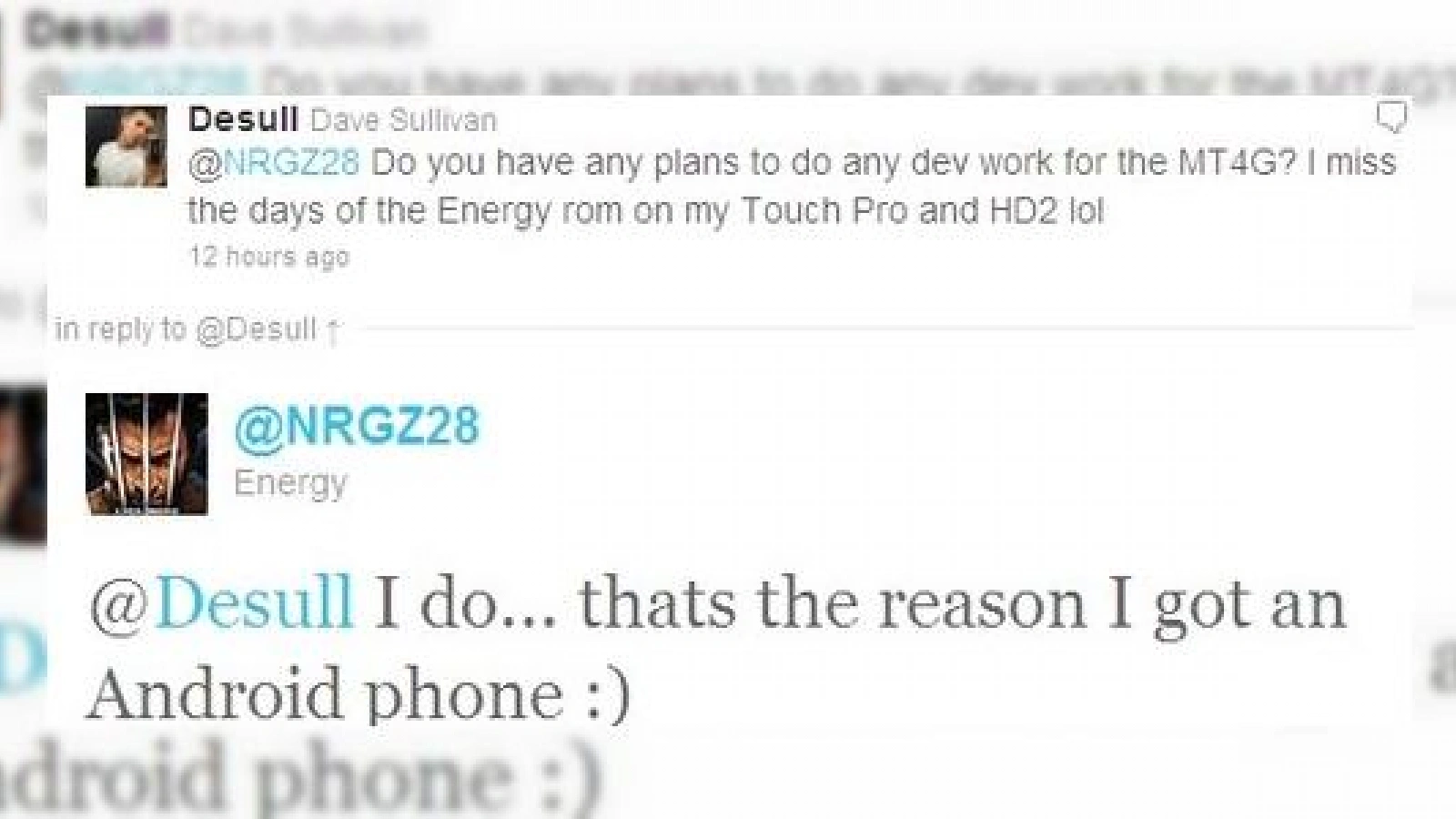 Creatorul ROM-urilor Energy, NRGZ28, trece la Android!