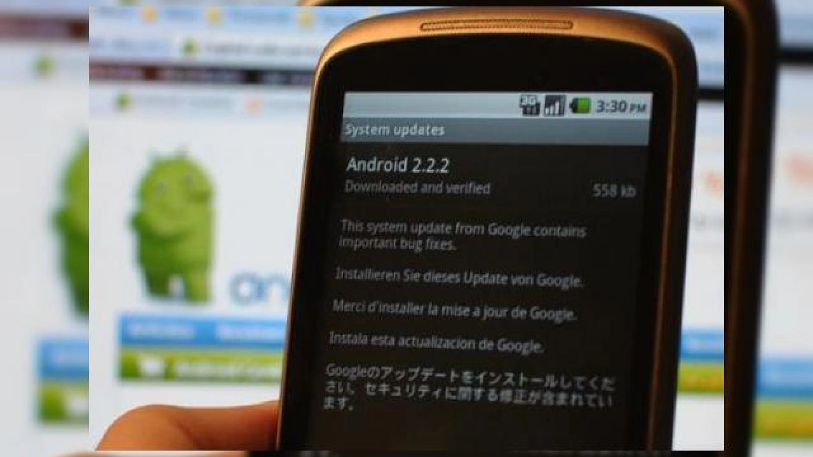 Nexus One primește Android 2.2.2 (build FRG83G); descarcă-l acum!