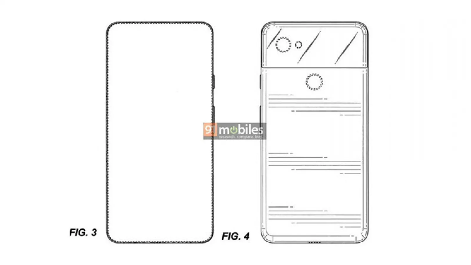 Un brevet proaspăt descoperit indică faptul că Google explorează ideea unui smartphone edge-to-edge; Ar putea fi Pixel 4