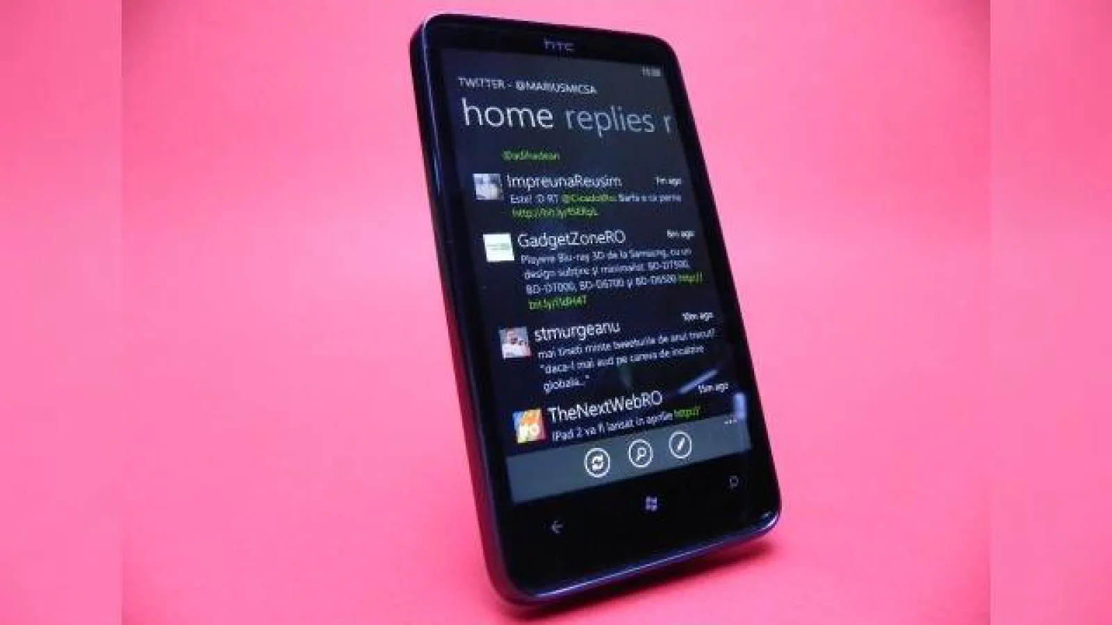 Review HTC HD7 - succesorul lui HTC HD2 cu Windows Phone 7 și numeroase îmbunătățiri (Video)