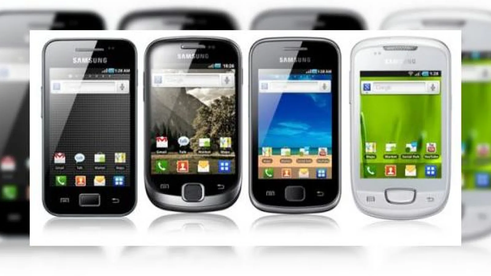 Eleganță și stil: Samsung anunță telefoanele Galaxy Ace, Fit, Gio și Mini