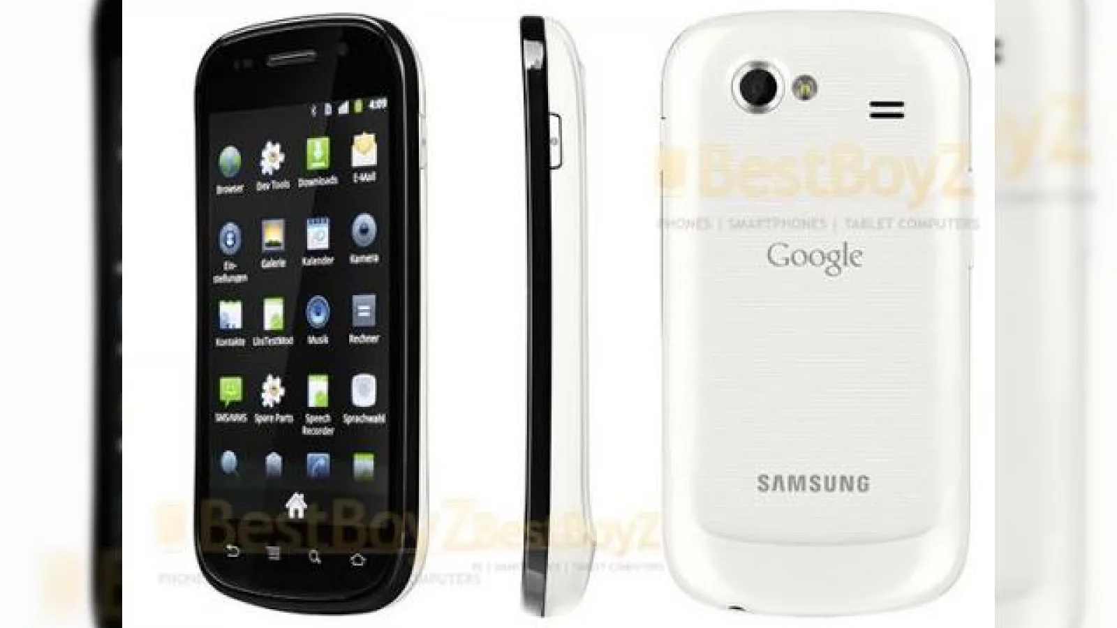 Samsung Nexus aduce Android 2.3 Gingerbread În Europa prin Vodafone, În varianta cu carcasă albă?