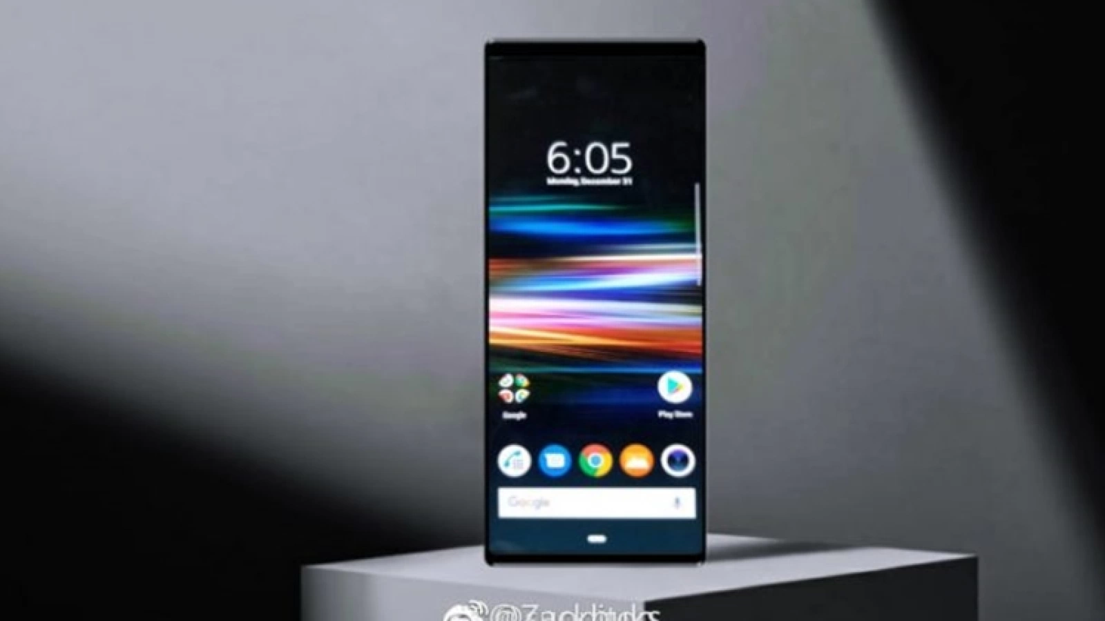 Sony Xperia XZ4 se afișează într-o presupusă fotografie reală; Vedem cât de îngust este device-ul cu ecran 21:9